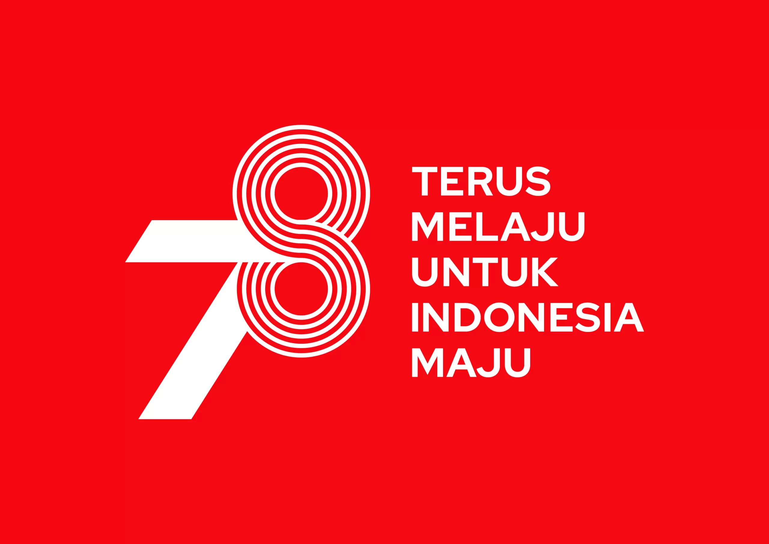 Logo utama HUT RI ke-78.