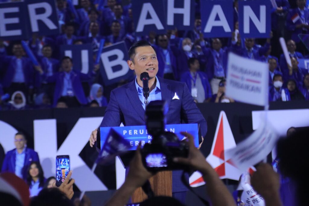Ketua Umum Partai Demokrat Agus Harimurti Yudhoyono (AHY).