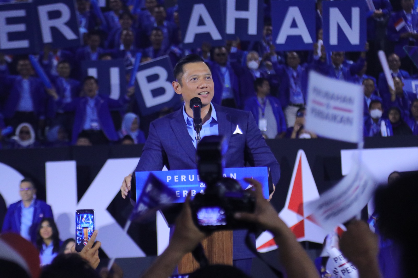 Ketua Umum Partai Demokrat Agus Harimurti Yudhoyono (AHY).