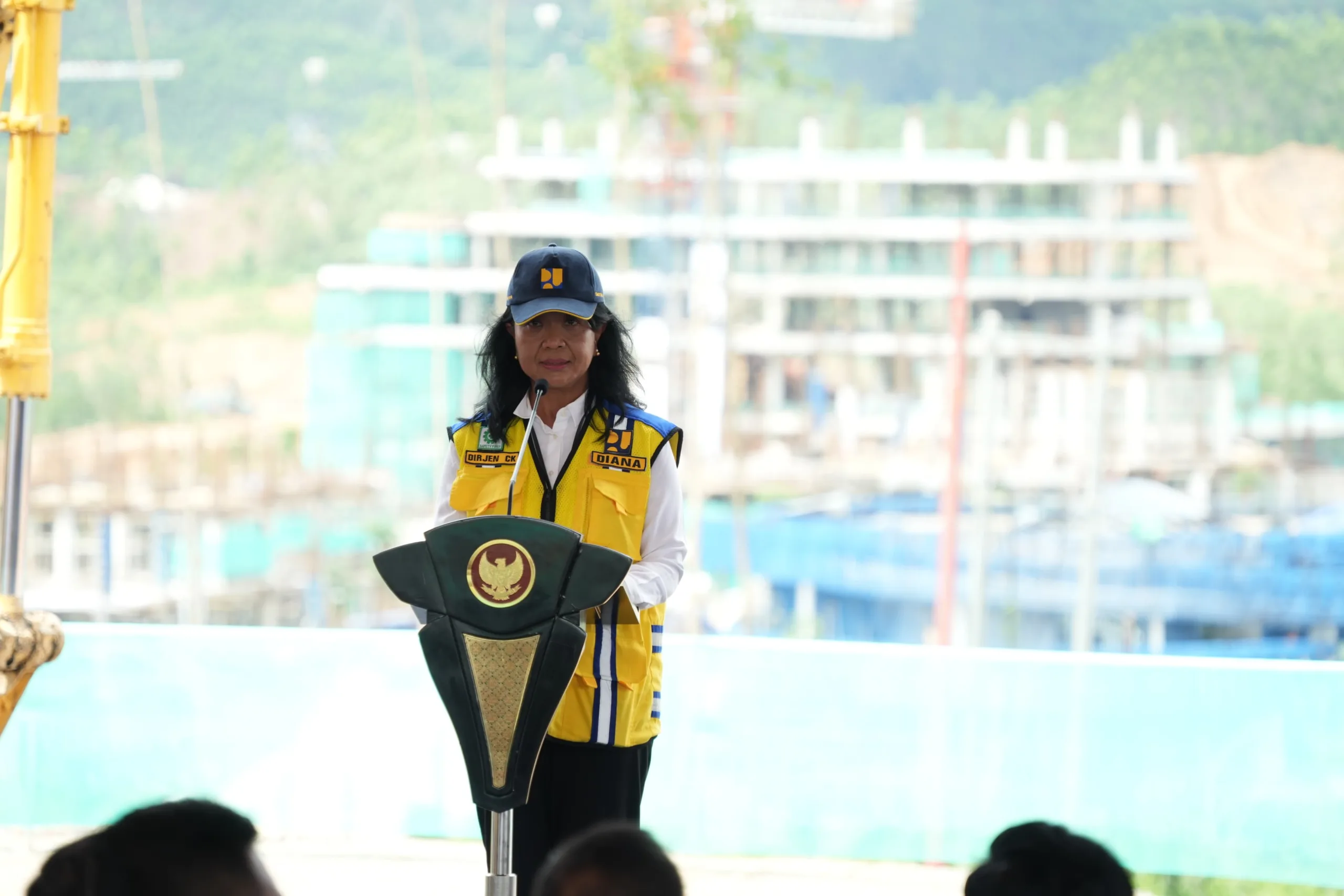 Foto : Direktur Jenderal Cipta Karya Diana Kusumastuti