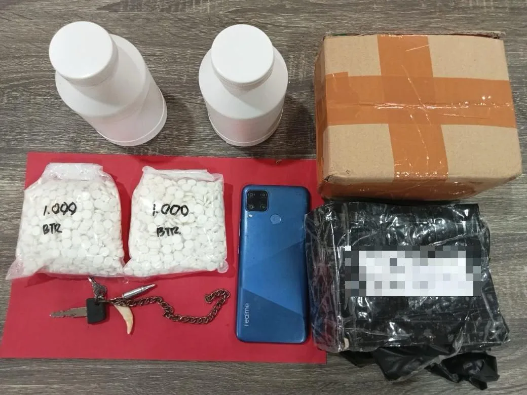 Barang bukti. (Istimewa)