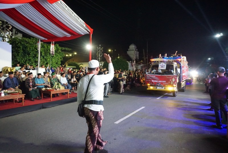 Foto: Ilustrasi lomba takbir keliling. (Istimewa)
