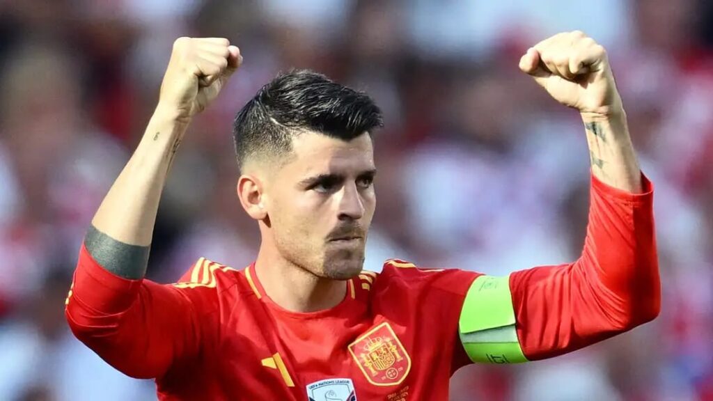 Foto: Alvaro Morata Bakal Pimpin Timnas Spanyol dalam Euro 2024.