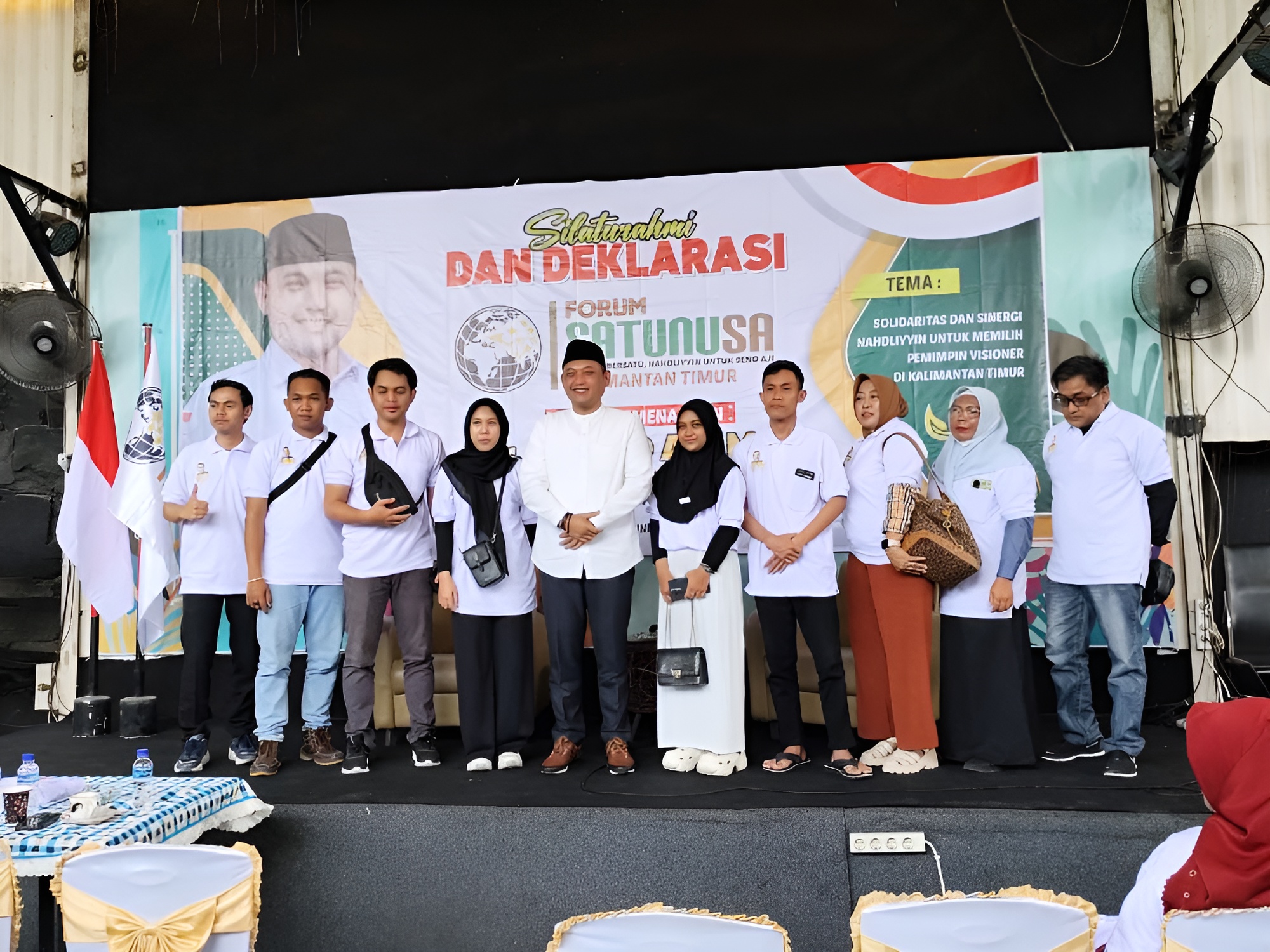 Foto: Forum SATUNUSA (Sahabat Bersatu, Nahdliyyin untuk Seno Aji) Kalimantan Timur (Kaltim).