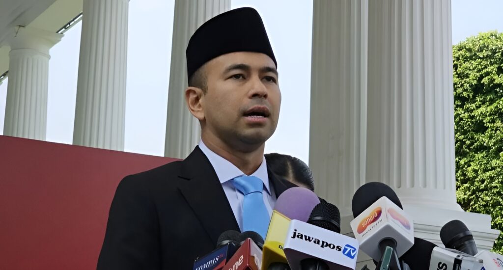 Foto: Raffi Ahmad Utusan Khusus Presiden Bidang Pembinaan Generasi Muda dan Pekerja Seni.
