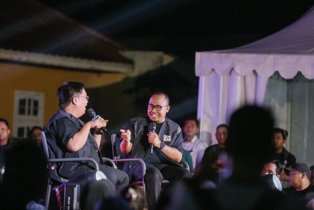 Foto: Suasana Acara Temu Tawa Bersama Rendi Solihin di Anggana.