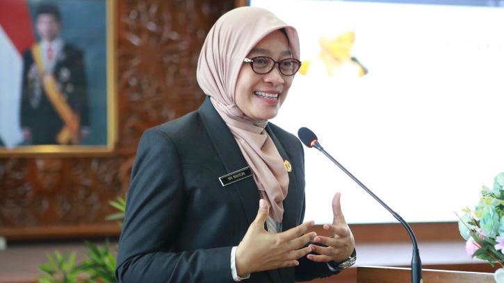 Foto: Sekretaris Daerah Provinsi Kalimantan Timur, Sri Wahyuni.