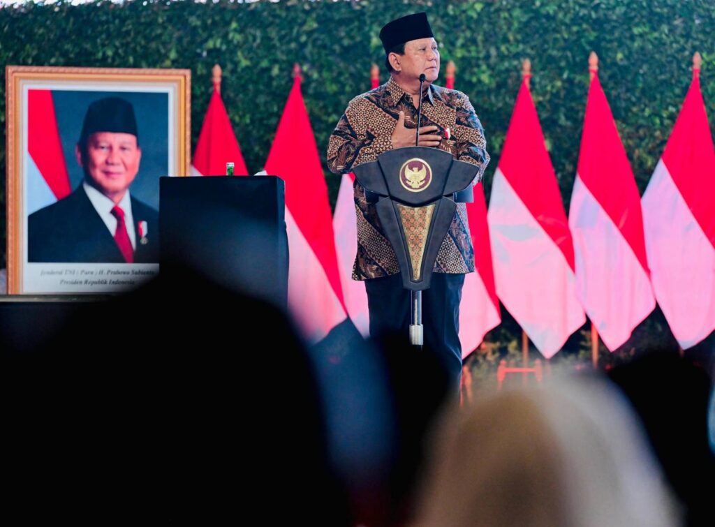 Foto: Presiden Republik Indonesia, Prabowo Subianto.