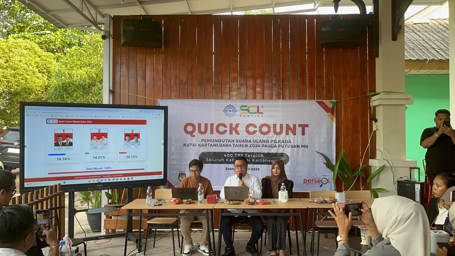 Foto: SCL Taktika dalam Pemungutan Suara Ulang (PSU) Pilkada Kutai Kartanegara 2024.