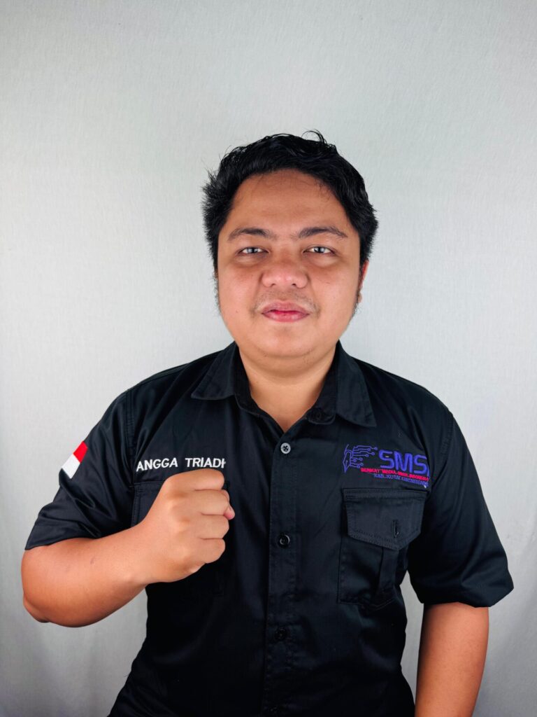 Foto: Ketua Serikat Media Siber Indonesia (SMSI) Kukar Angga Triandi.