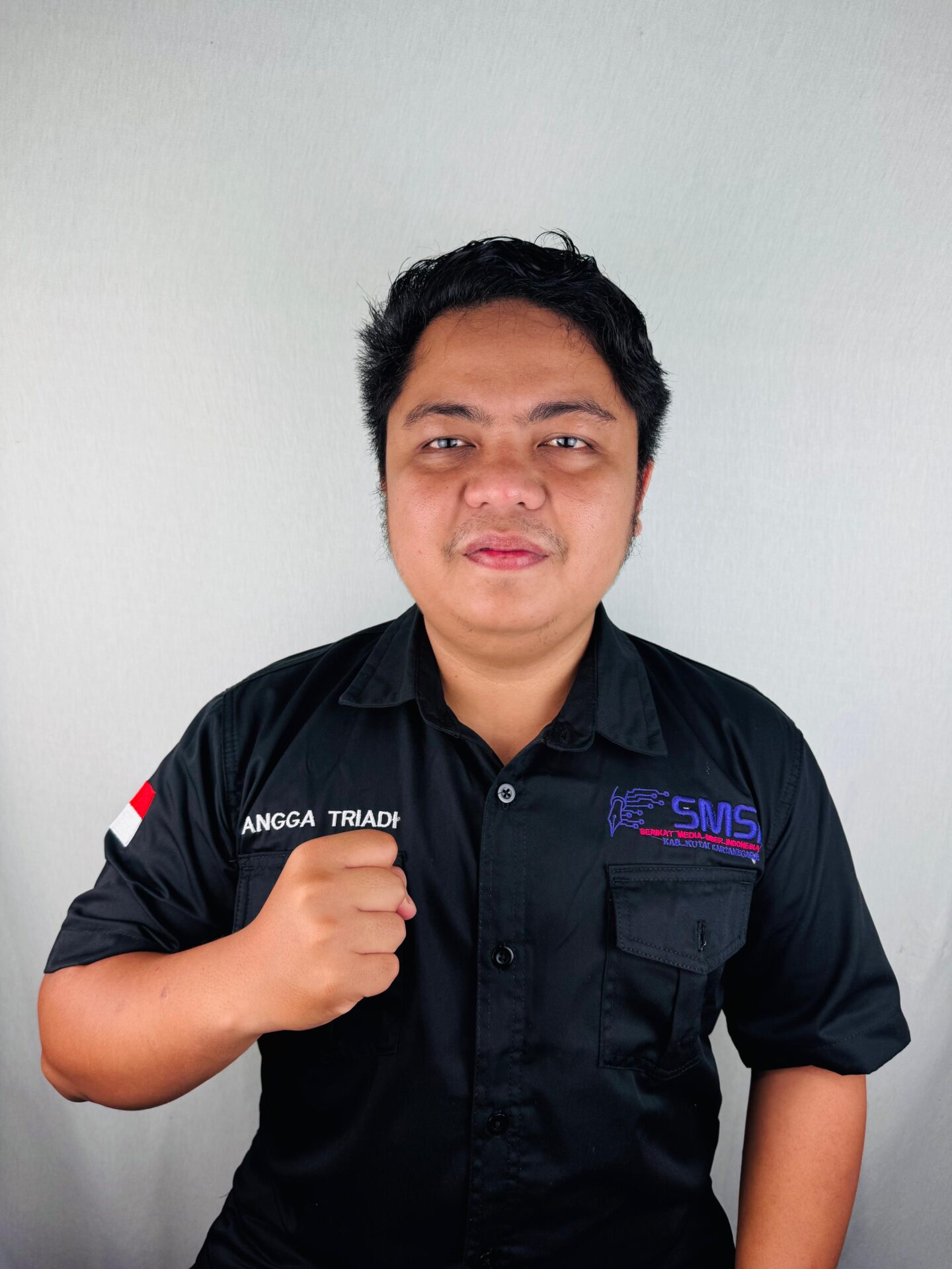 Foto: Ketua Serikat Media Siber Indonesia (SMSI) Kukar Angga Triandi.