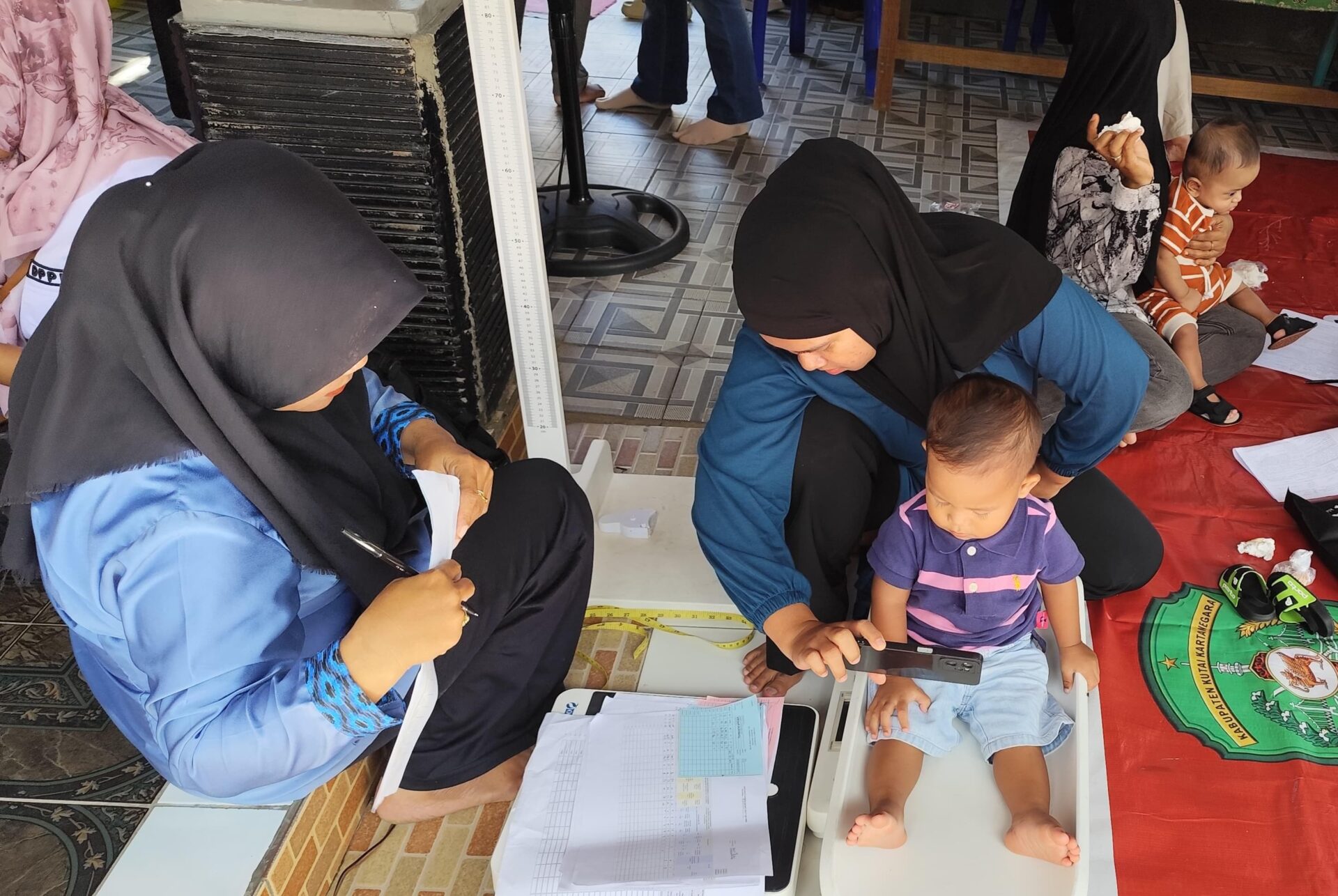 Foto: Kegiatan Posyandu Bogenvile l Bukit Biru.