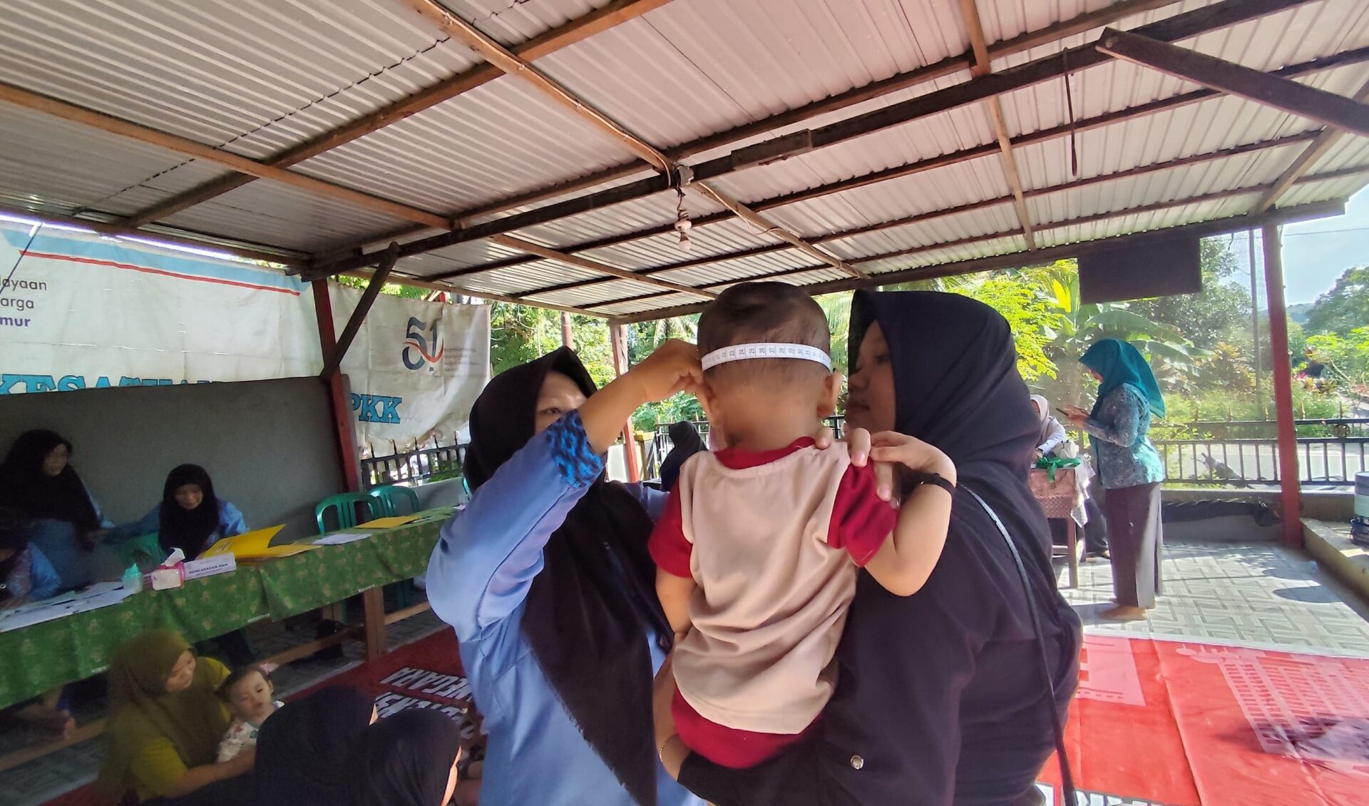 Foto: Para kader Posyandu kelurahan Bukit Biru.