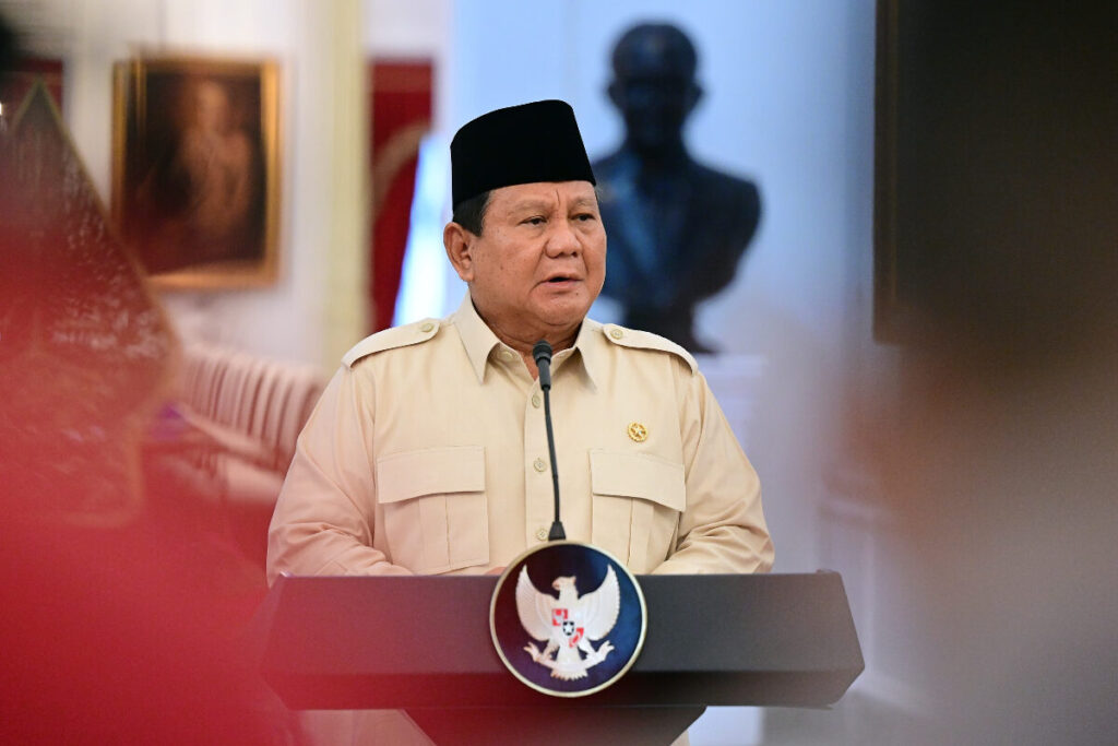 Foto : Presiden Prabowo Subianto